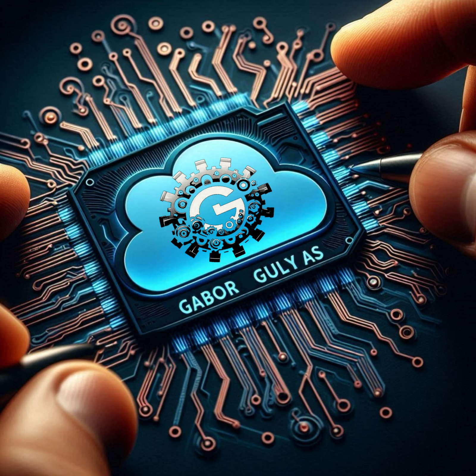 The Gabor Gulyas Platform GG logo